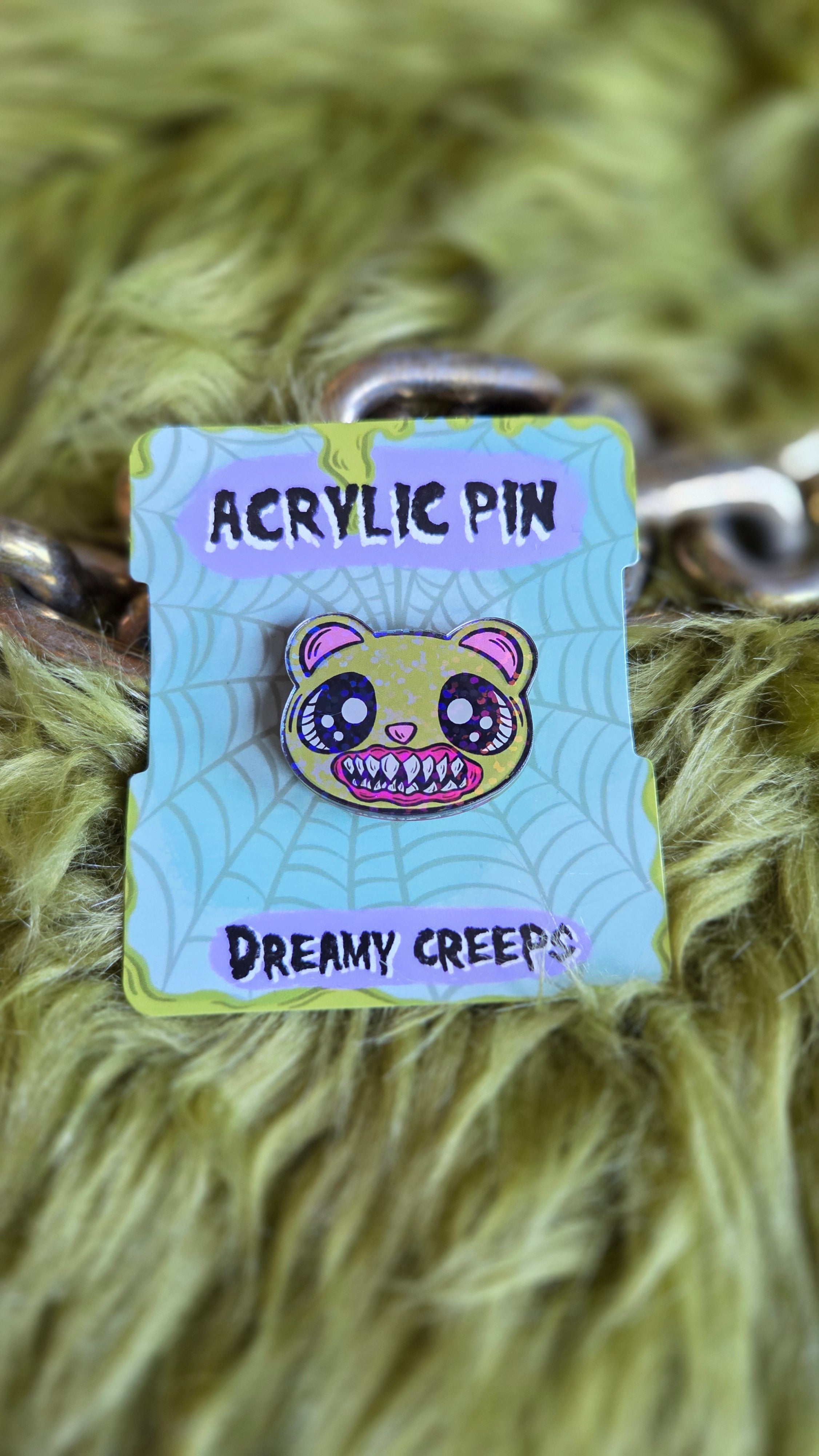 Sugar Tooth Lapel Pin