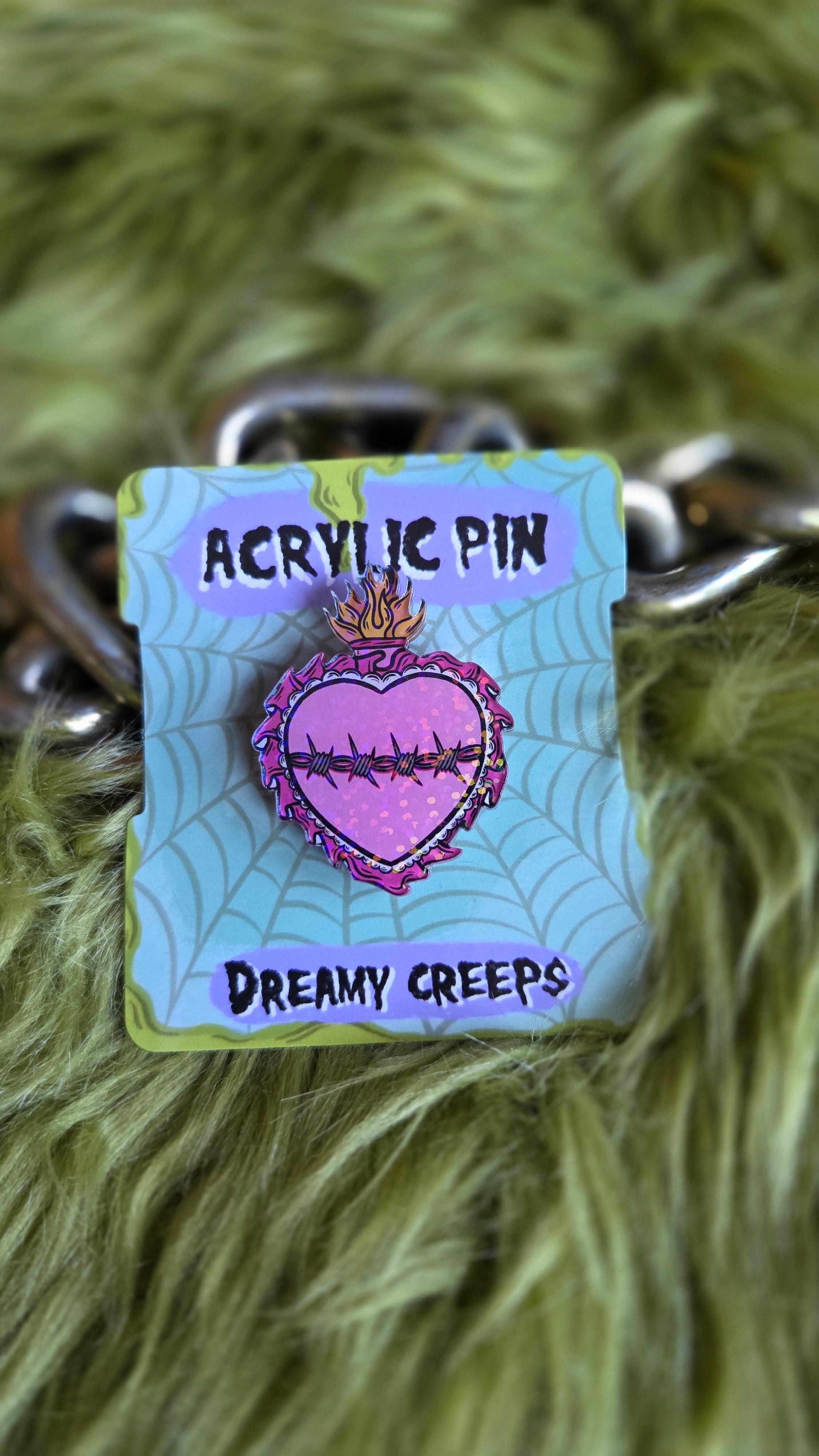 Sacred Heart Lapel Pin