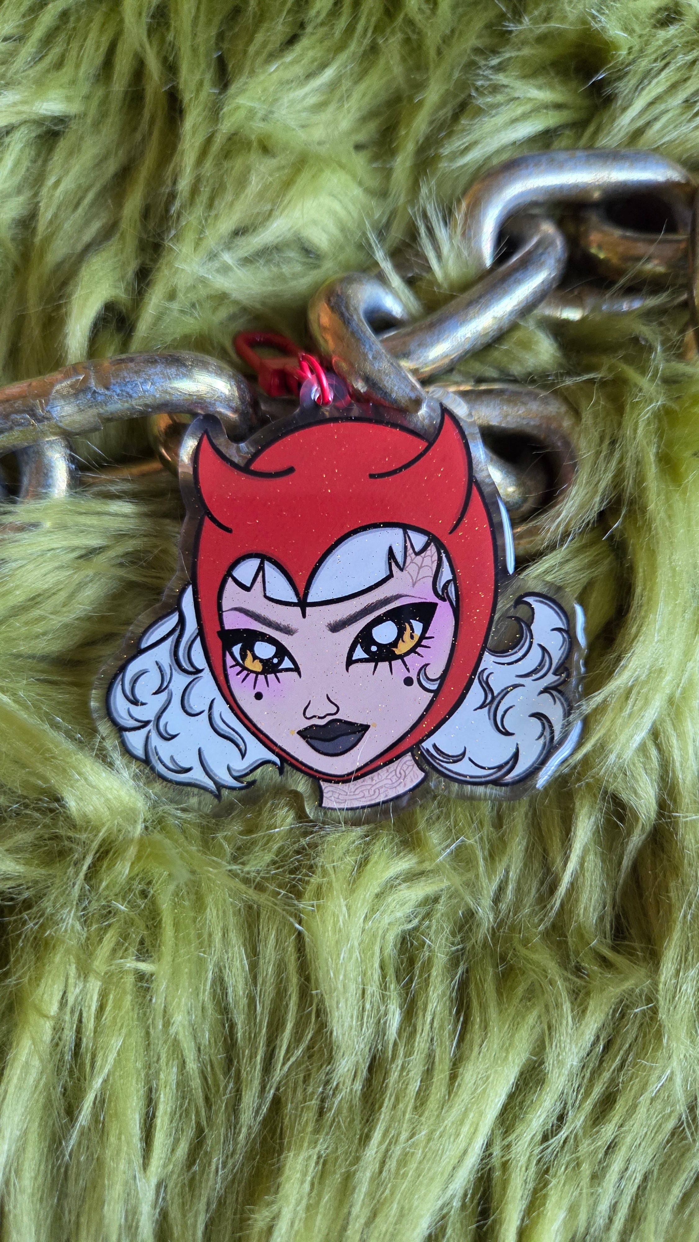 Born 2 Raise Hell Keychain