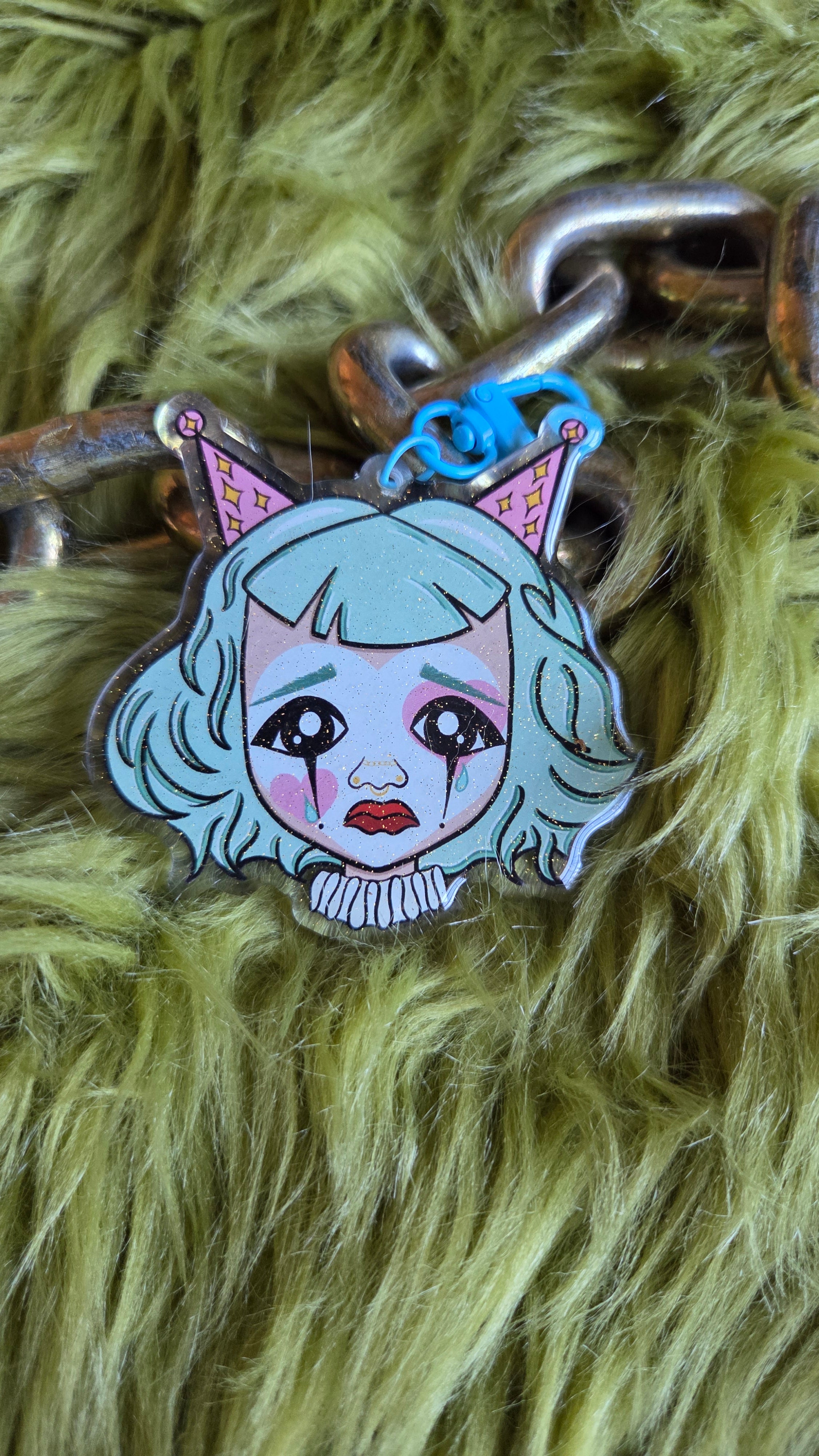 Tears of a Clown Keychain