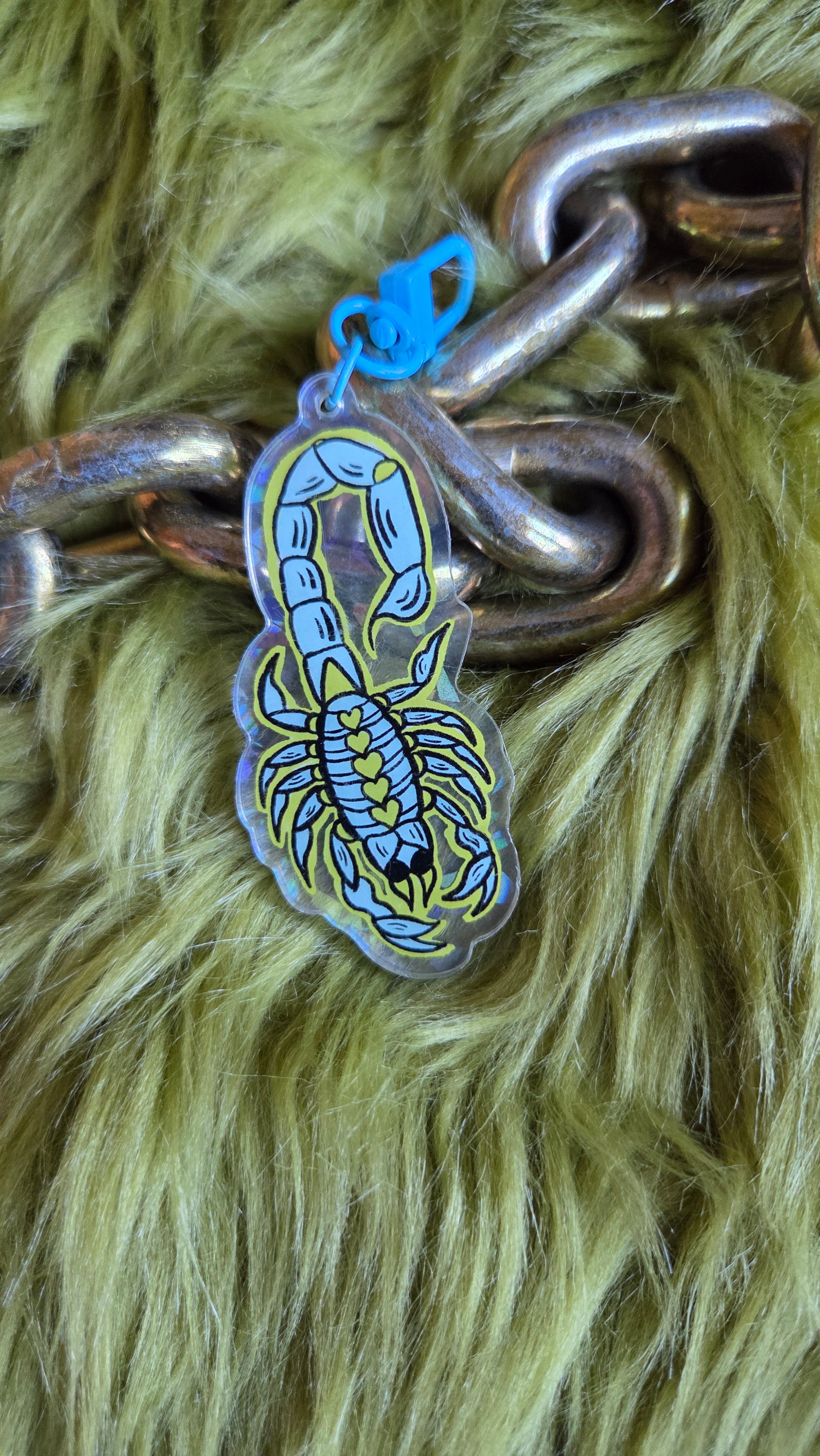 Scorpion Creepy Krawlie Keychain