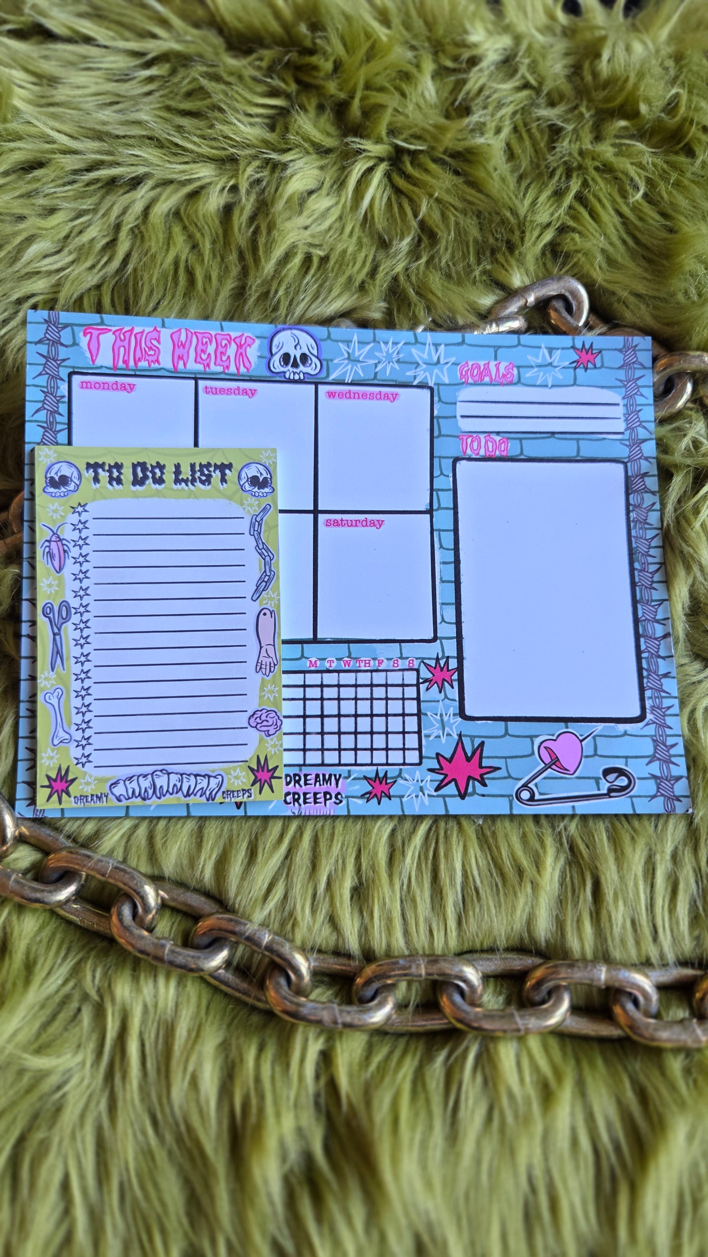 Week & Day Stationary Pack ADHD Friendly