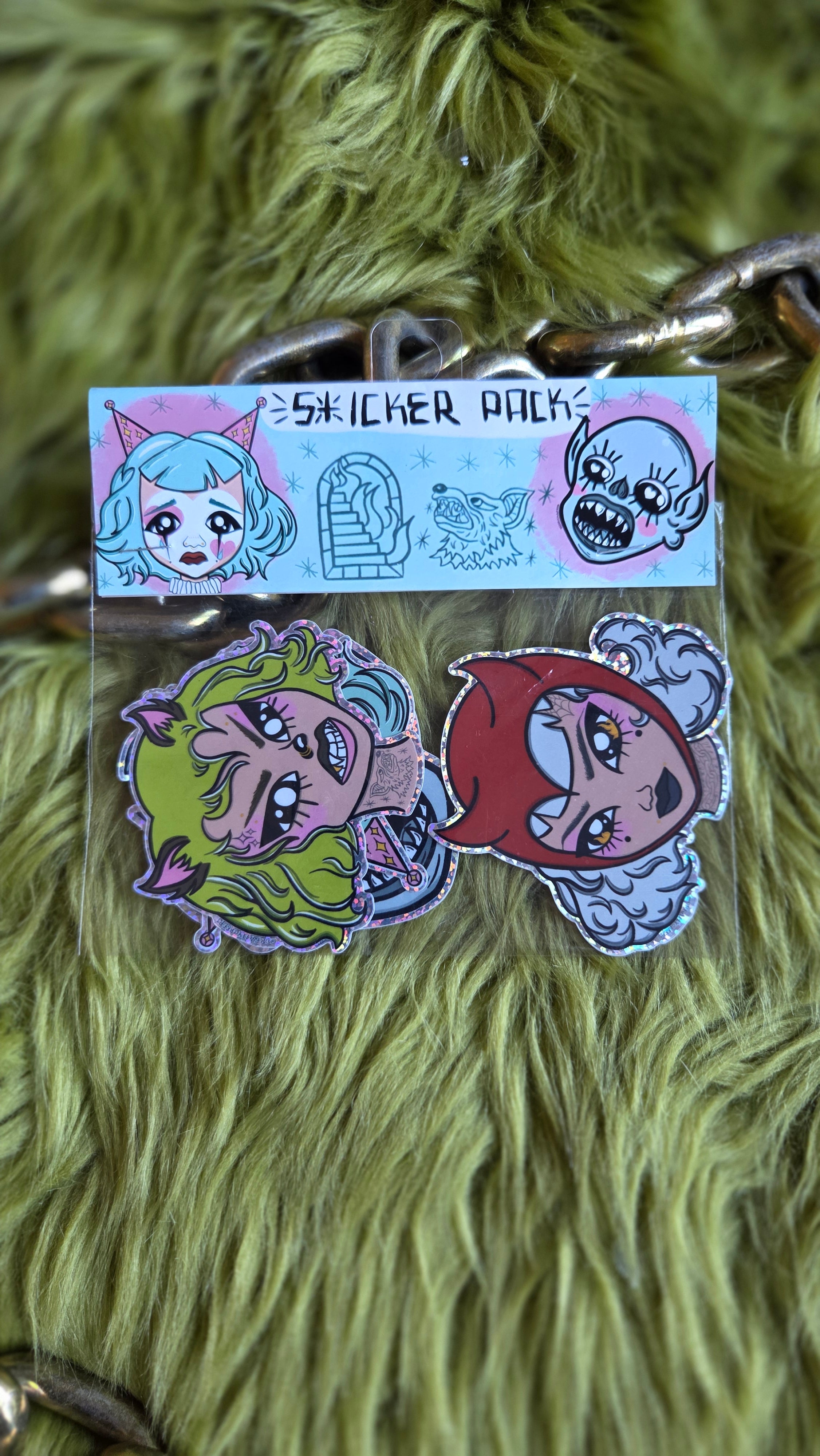 Monster & Girls Sticker Pack