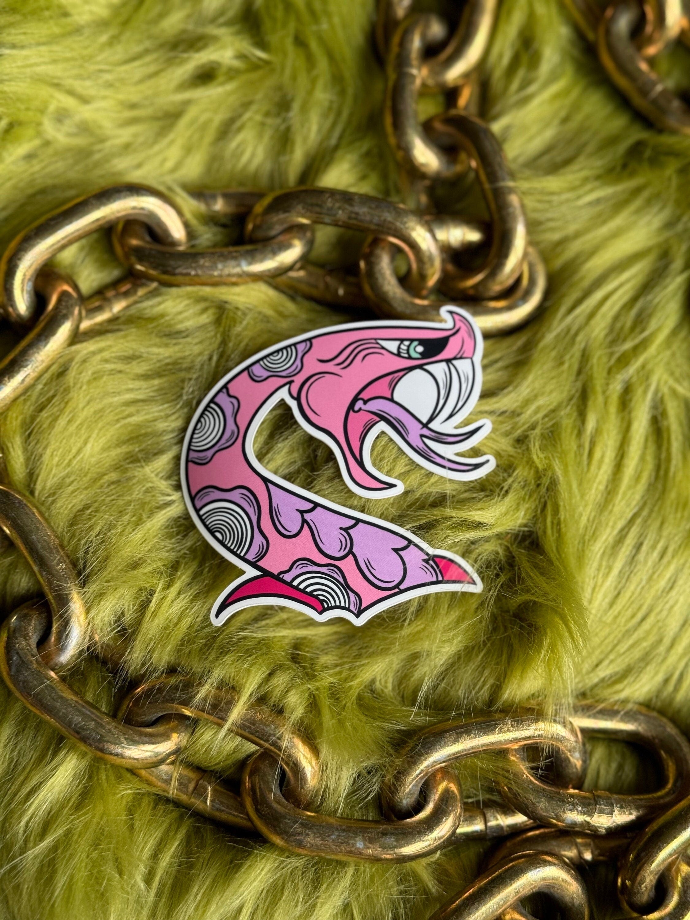 Pink Tattoo Flash Sticker Pack