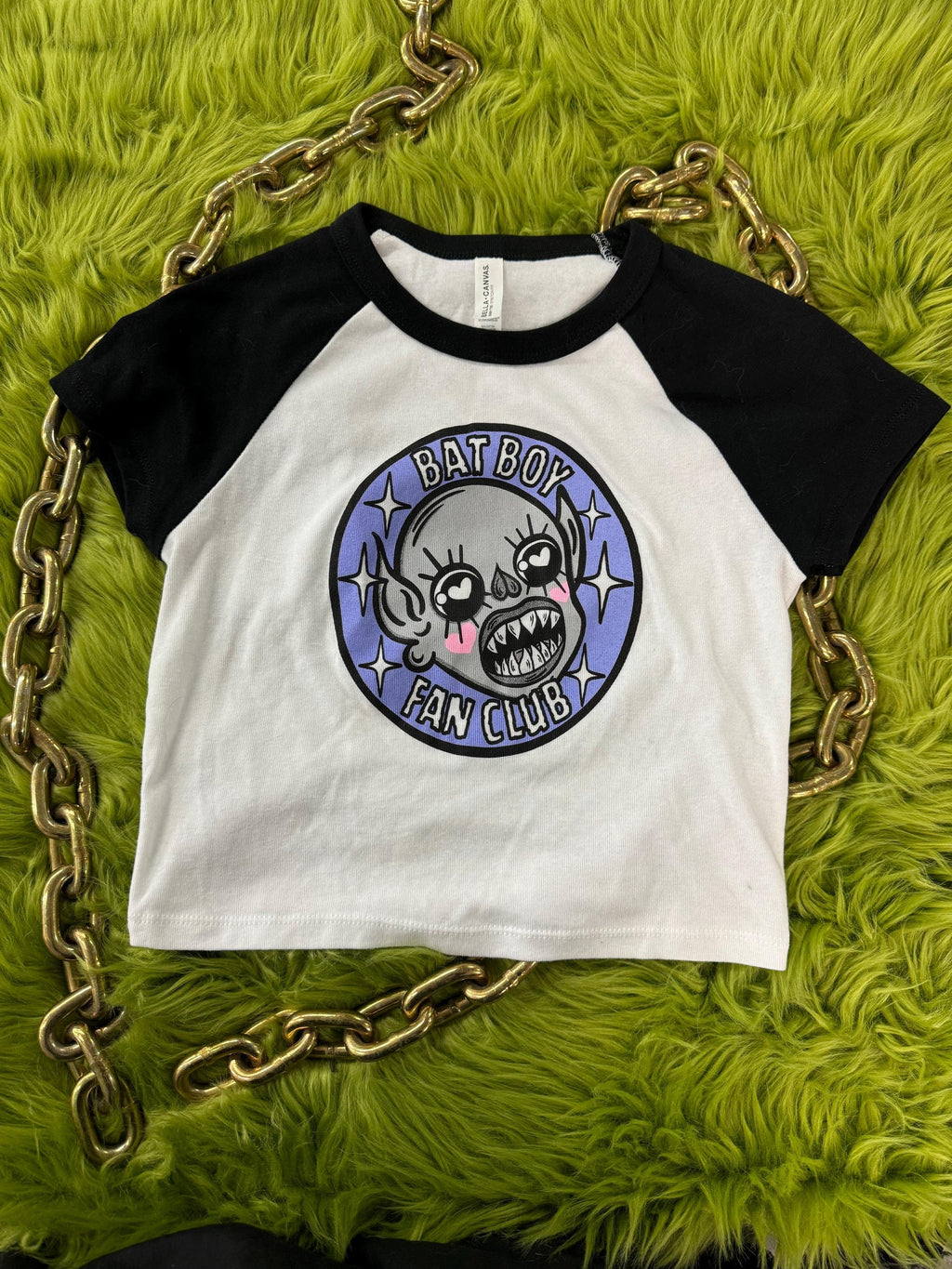 Bat Boy Fan Club Adult Baby Tee