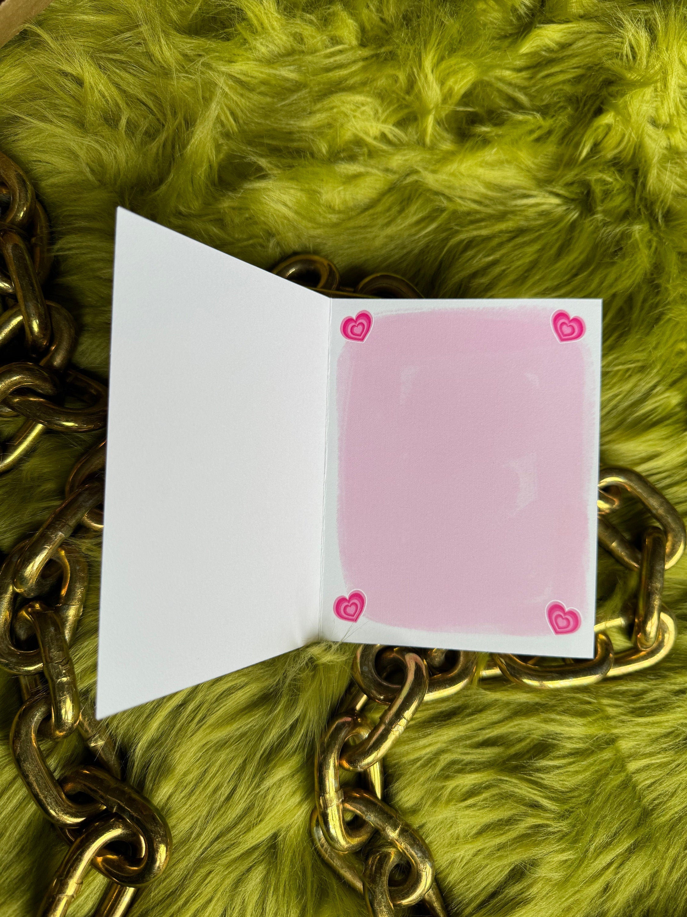 You'll Never Walk Alone Horror / Punk Valentine Card for Friend or Lover