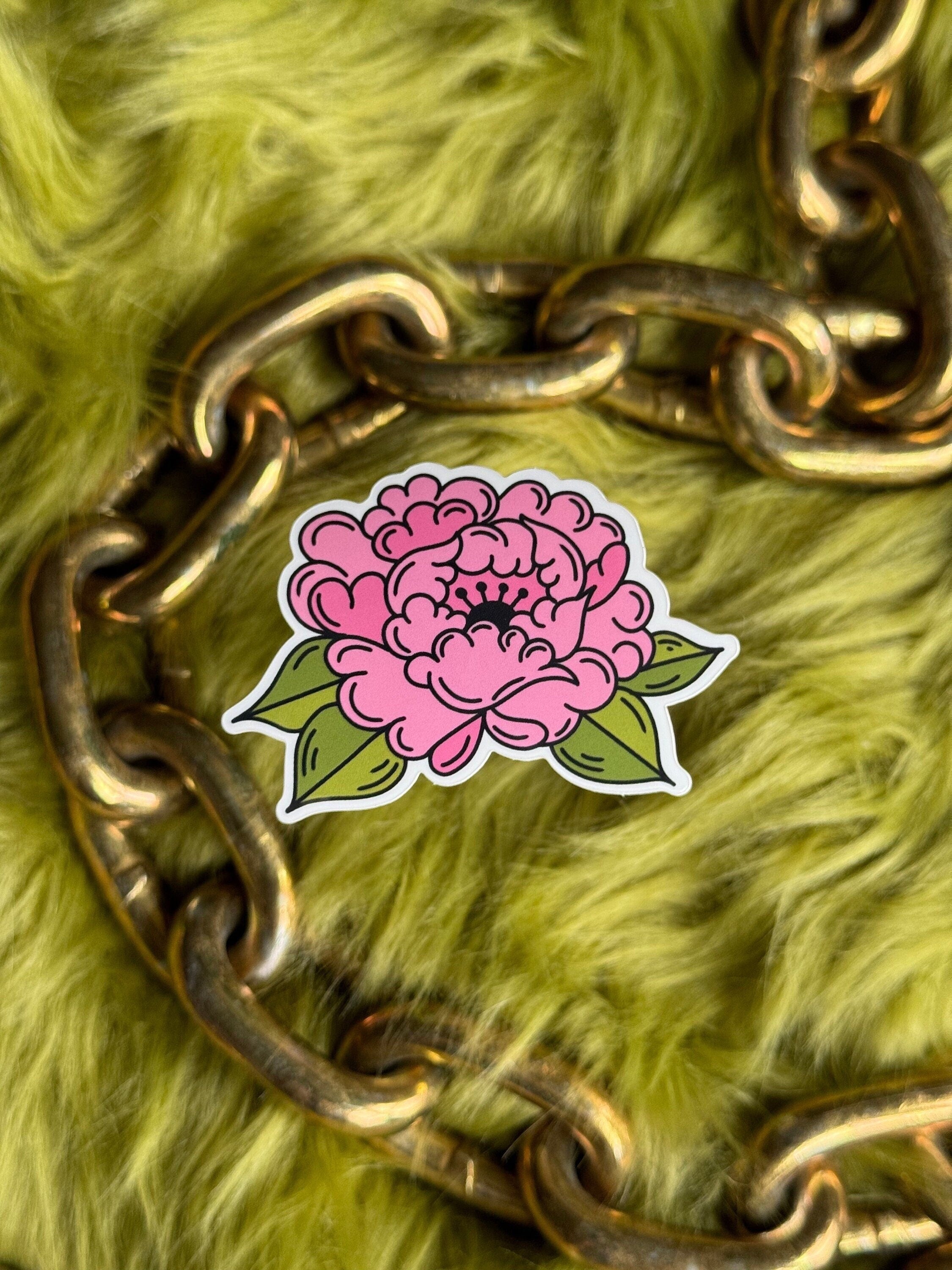 Pink Tattoo Flash Sticker Pack