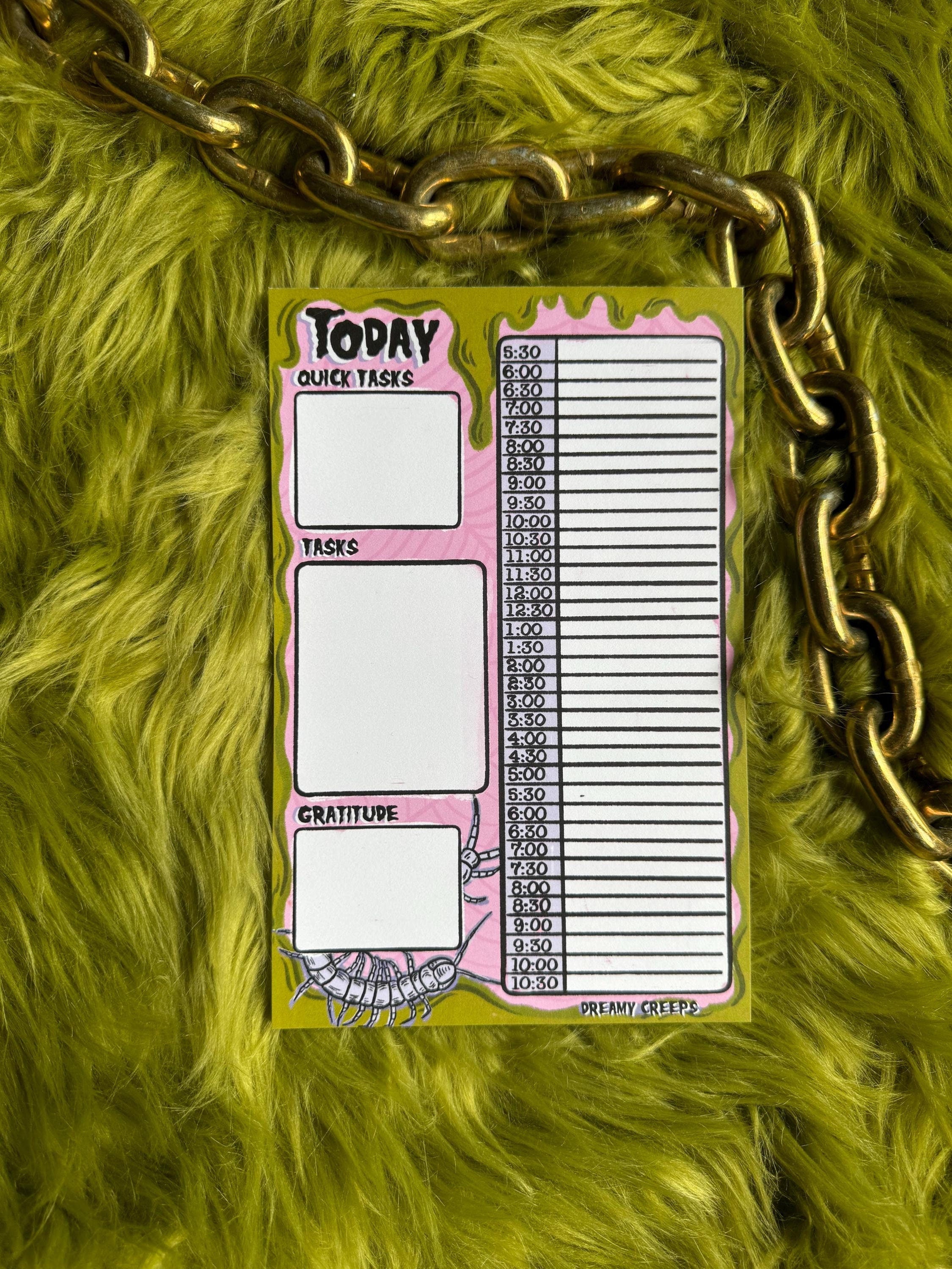 Creepy Cute Day Planner for ADHD