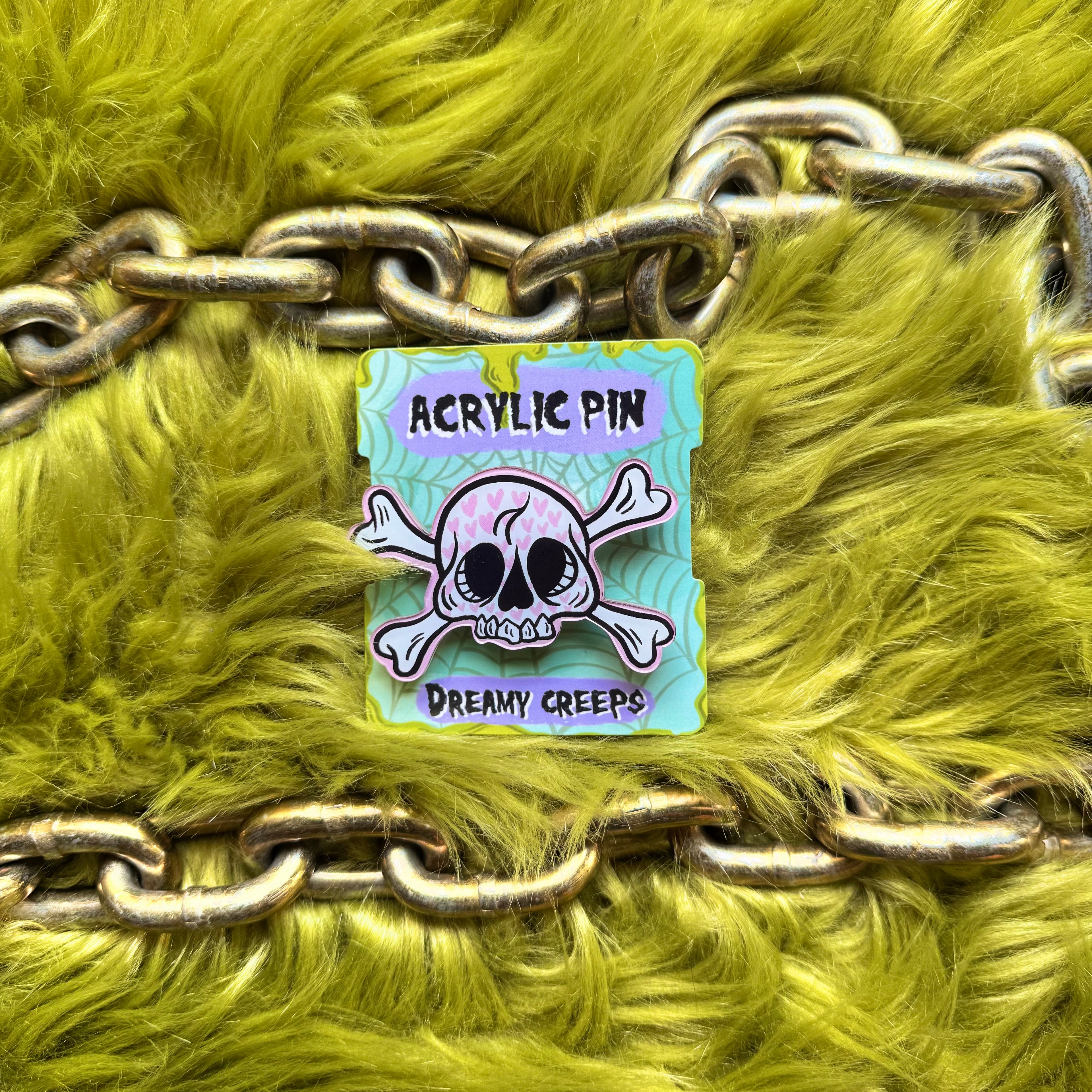Skull & Bones Lapel Pin