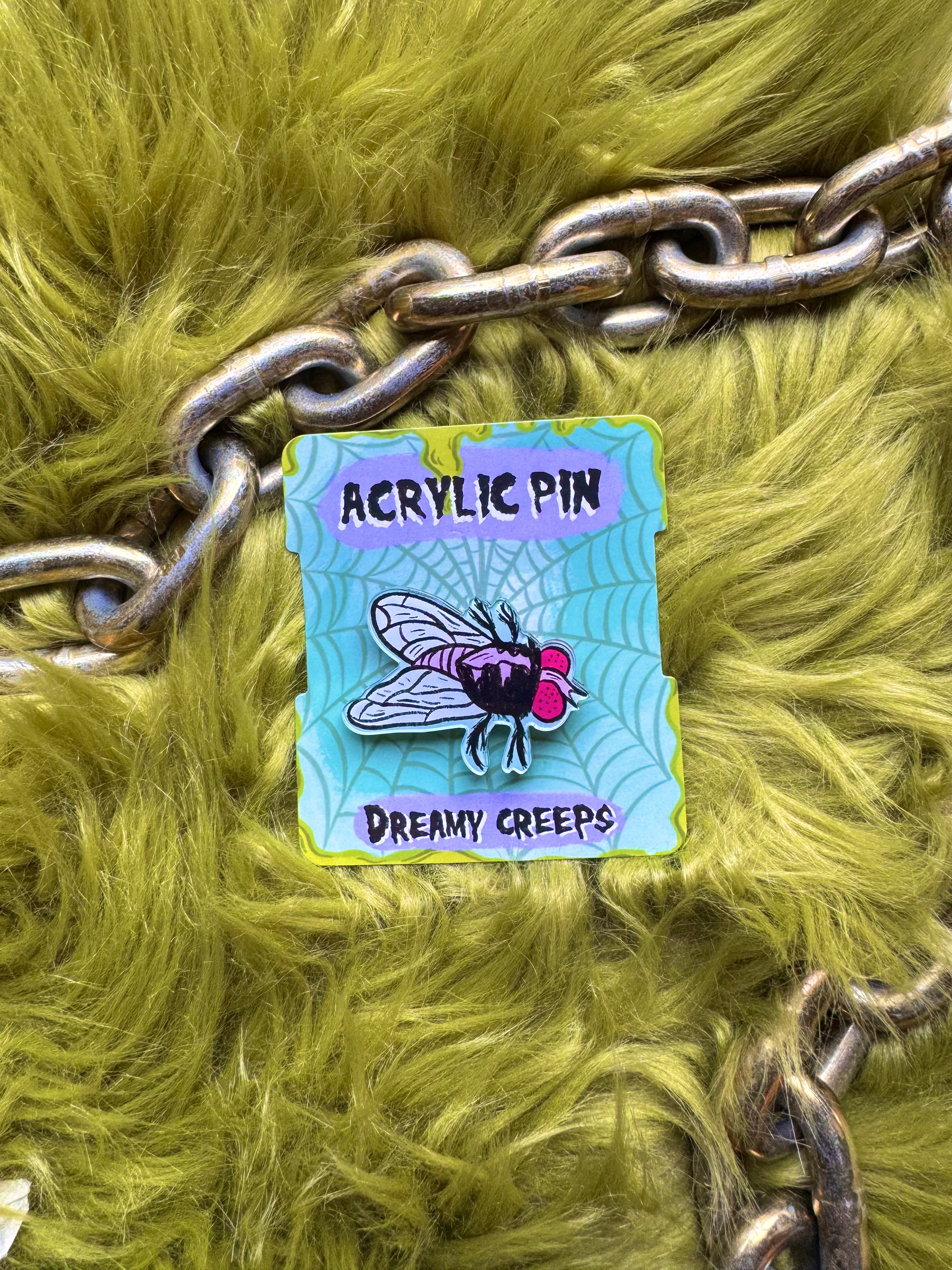 Fly Lapel Pin
