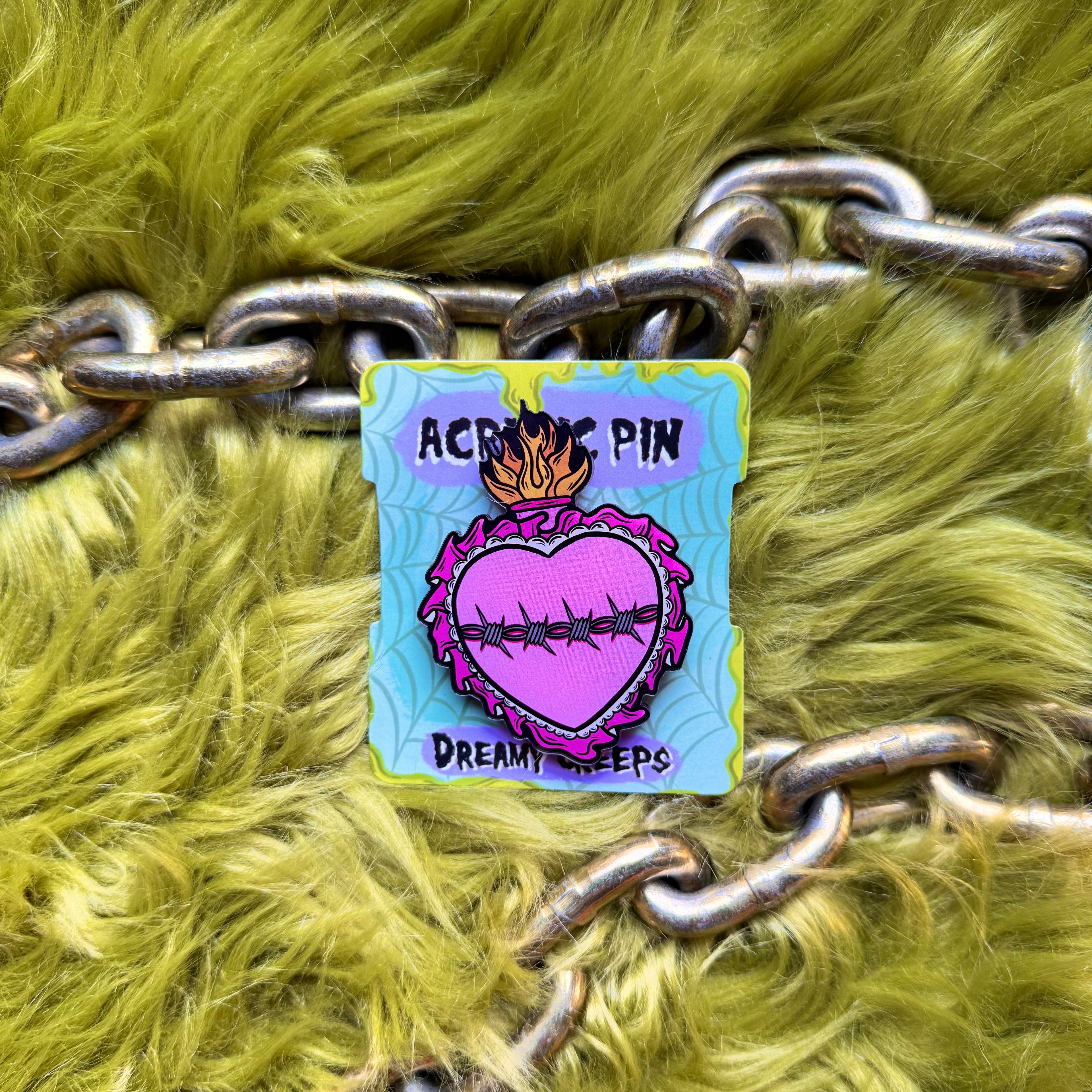 Sacred Heart Lapel Pin