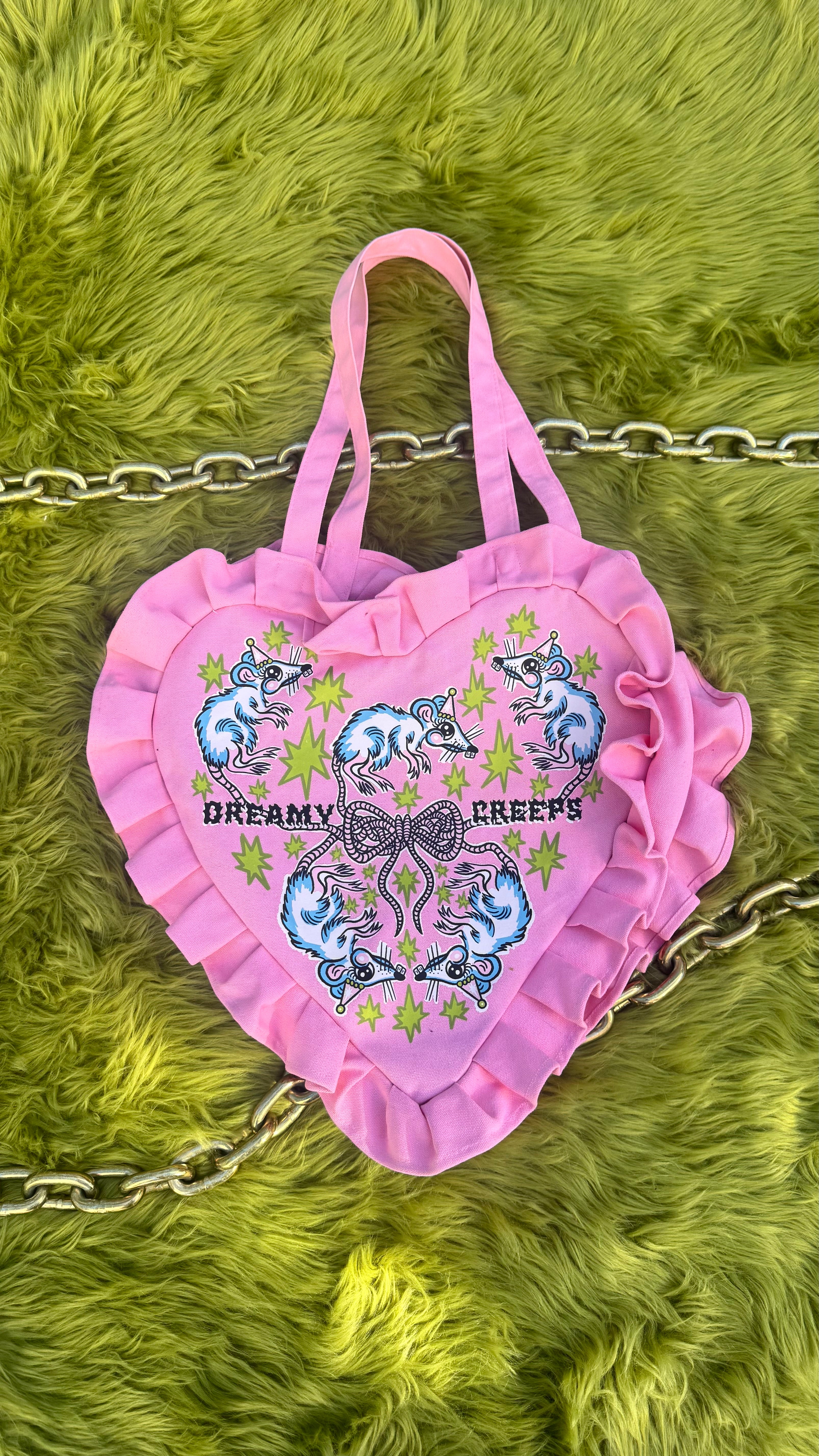 PRE ORDER Party Rat King Pink Tote Bag