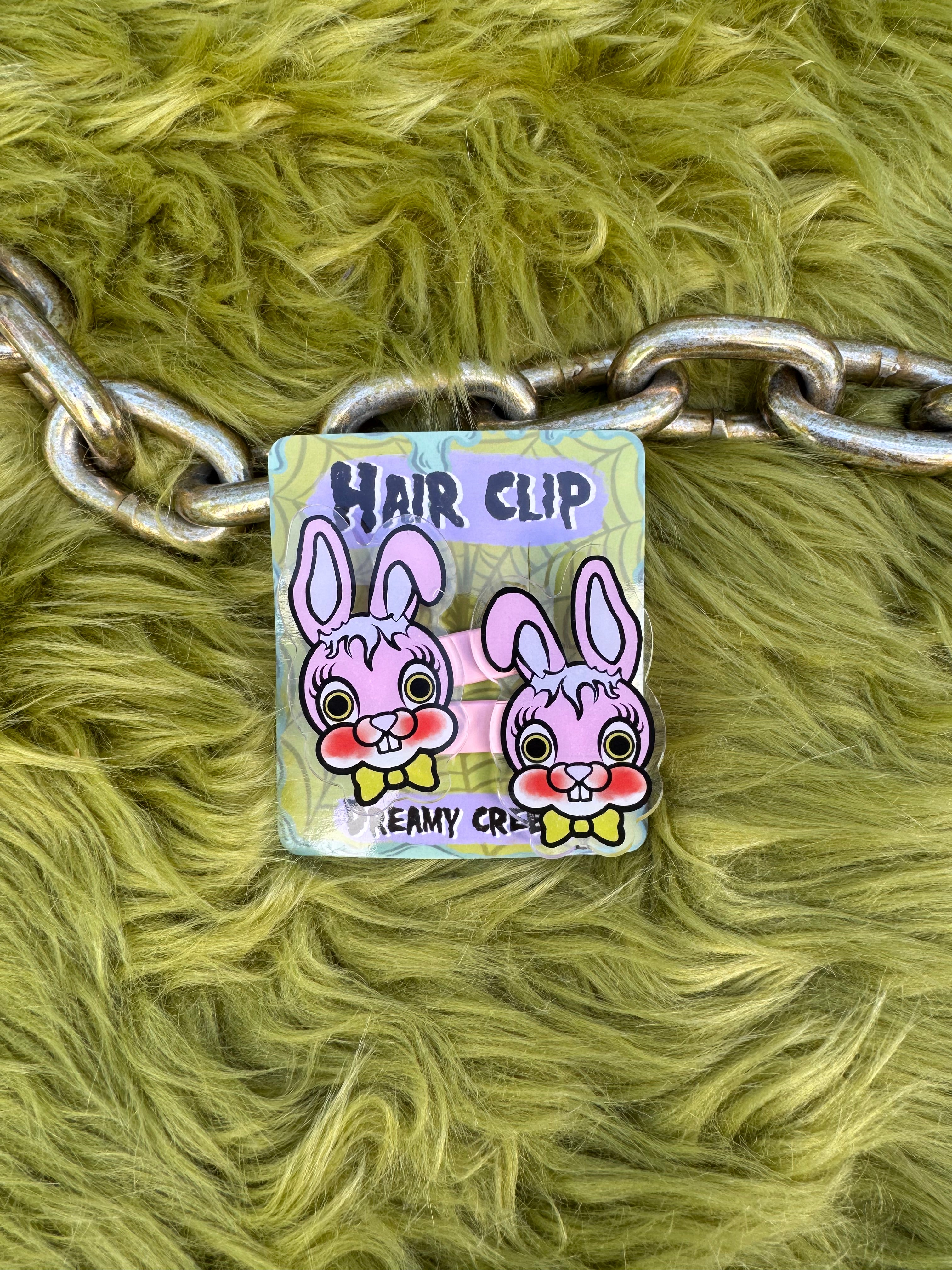 robbie rabbit bunny hair / book clip