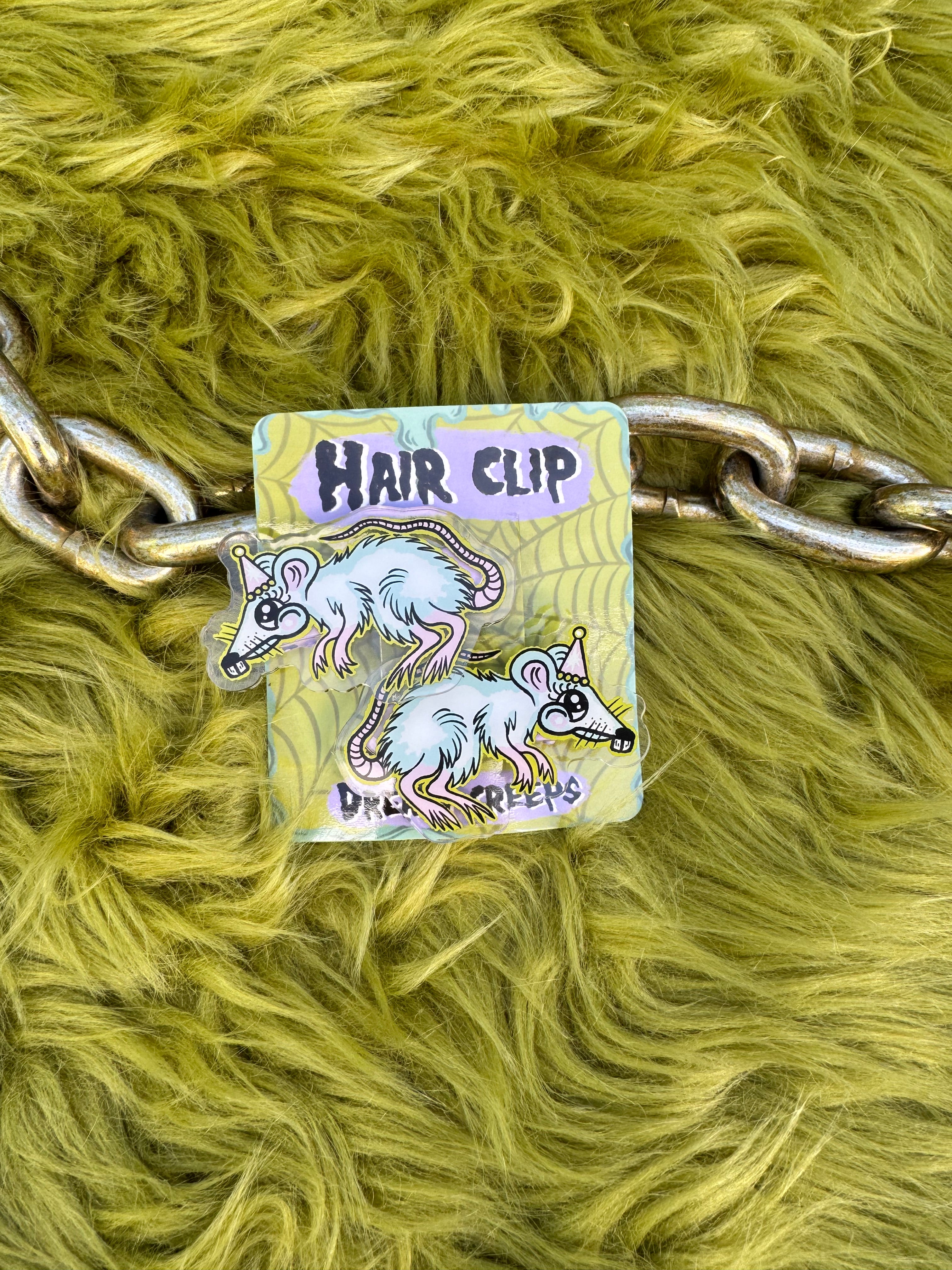 party rat hair / book clip PREODER
