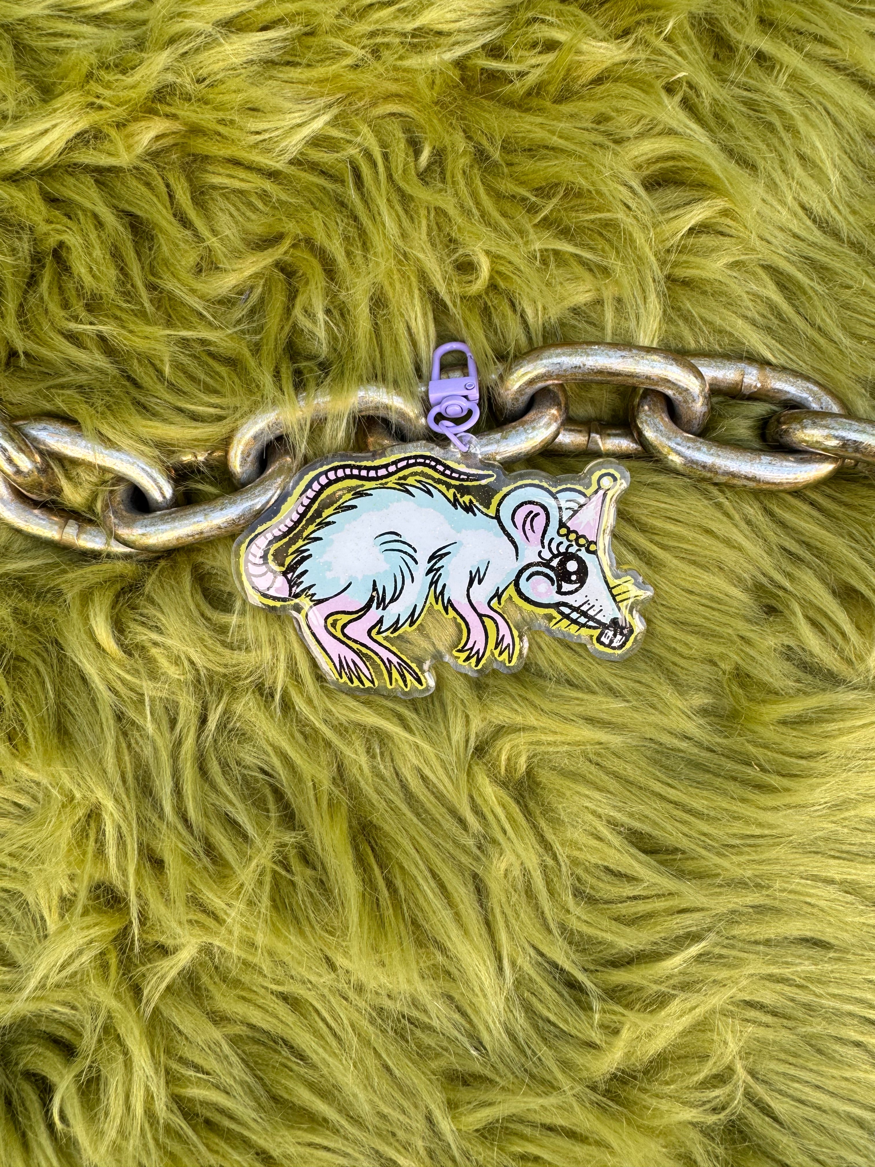 Party Rat Keychain