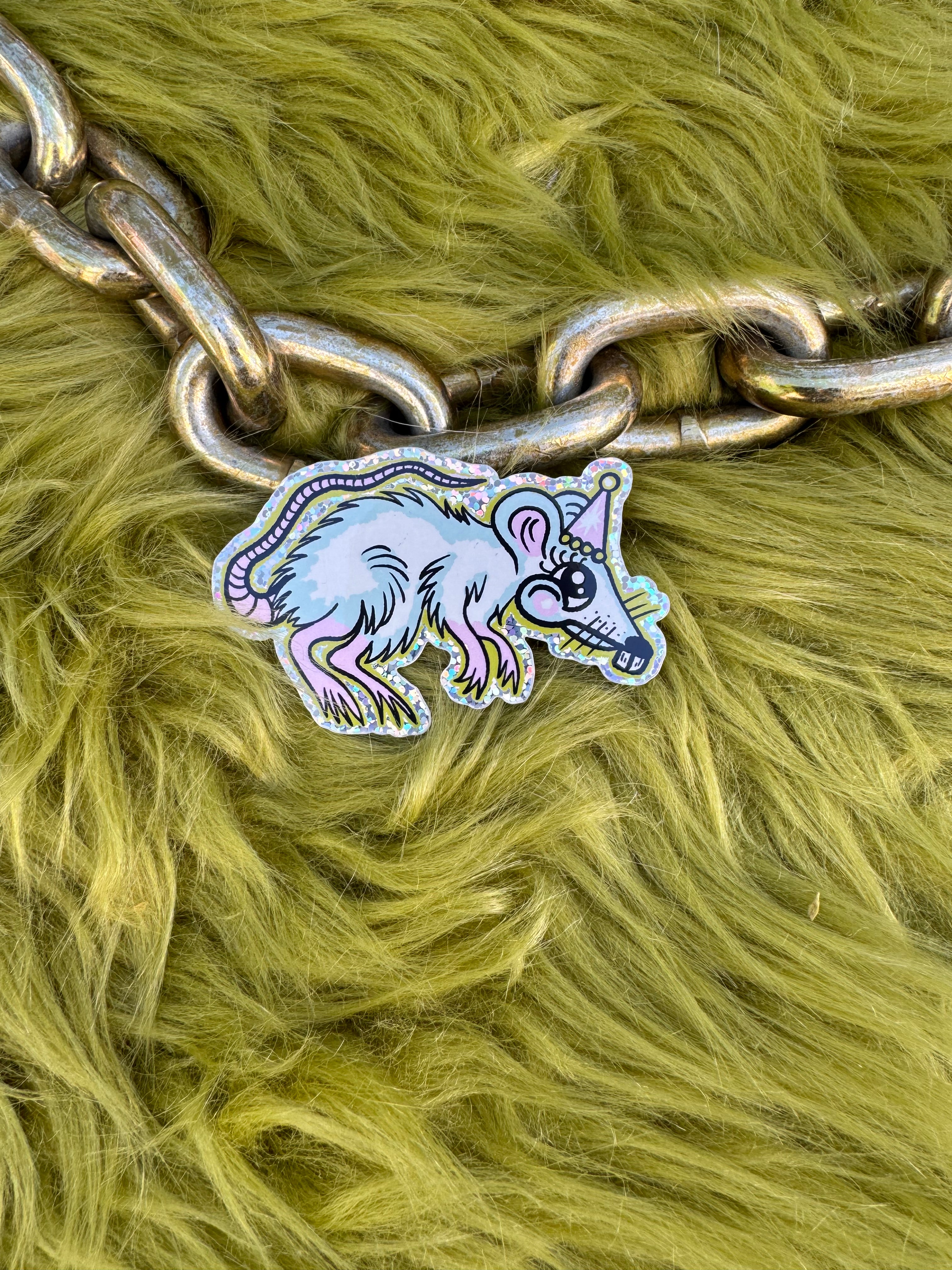 Party Rat Sticker