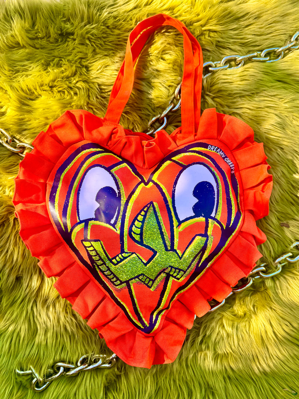Double Sided Pumpkin Trick or Treat Bag
