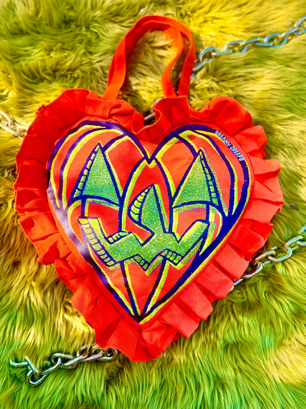 Double Sided Pumpkin Trick or Treat Bag